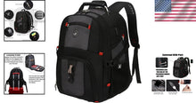 Load image into Gallery viewer, Extra Large 50L College &amp; Business Backpack with USB Charging - Fits 17" Devices