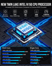 Load image into Gallery viewer, Powerful Intel N150 Mini PC, 16GB RAM &amp; 512GB SSD - Ideal for Business &amp; Home