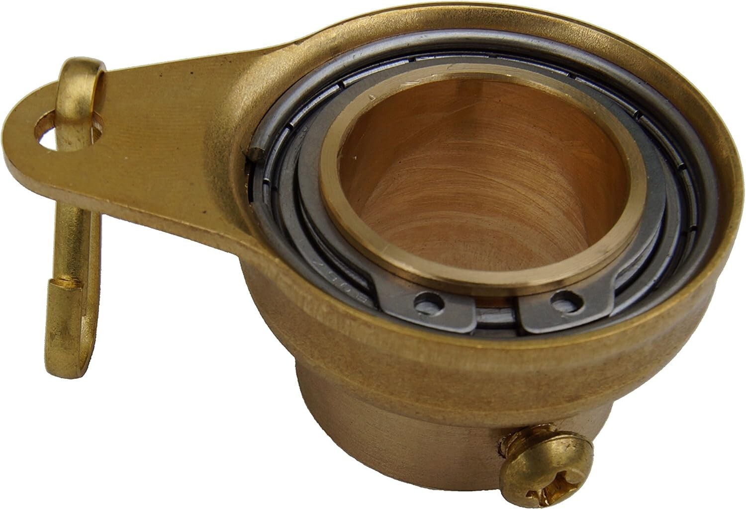 1" Brass Flagpole Rotating Rings - Tangle-Free Solution with Lifetime Guarantee