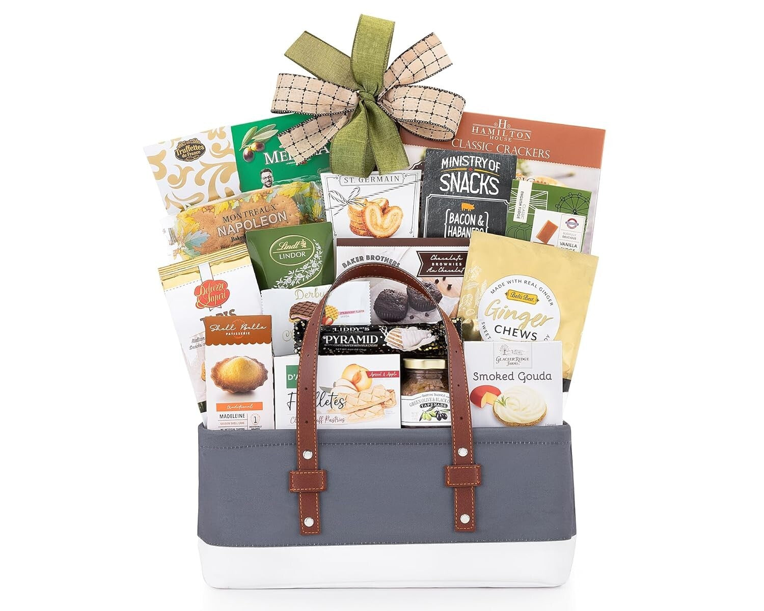 Deliciously Assorted Gift Basket - Perfect for Get Well Soon & Congratulations