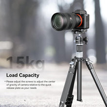 Load image into Gallery viewer, Portable Quick Release Plate with Foldable Support for Lenses Up to 5.9in