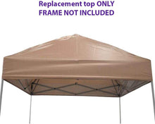 Load image into Gallery viewer, Khaki Replacement Canopy for Slant Leg Frame - Water-Resistant and Stylish