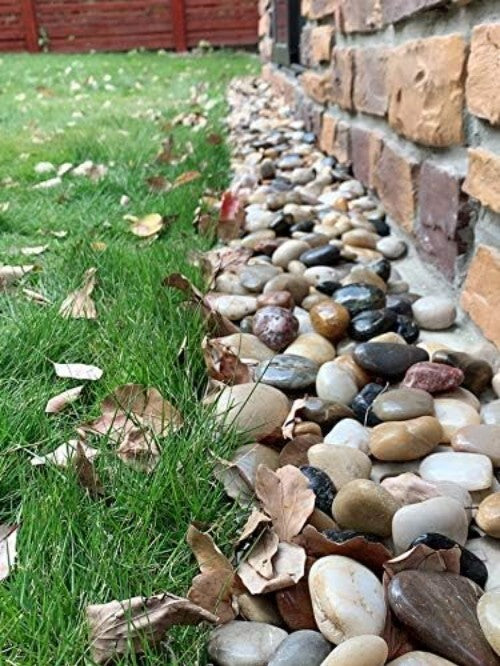 Multi-Purpose 20 lb River Rocks - Ideal for Gardens, Aquariums, DIY Projects