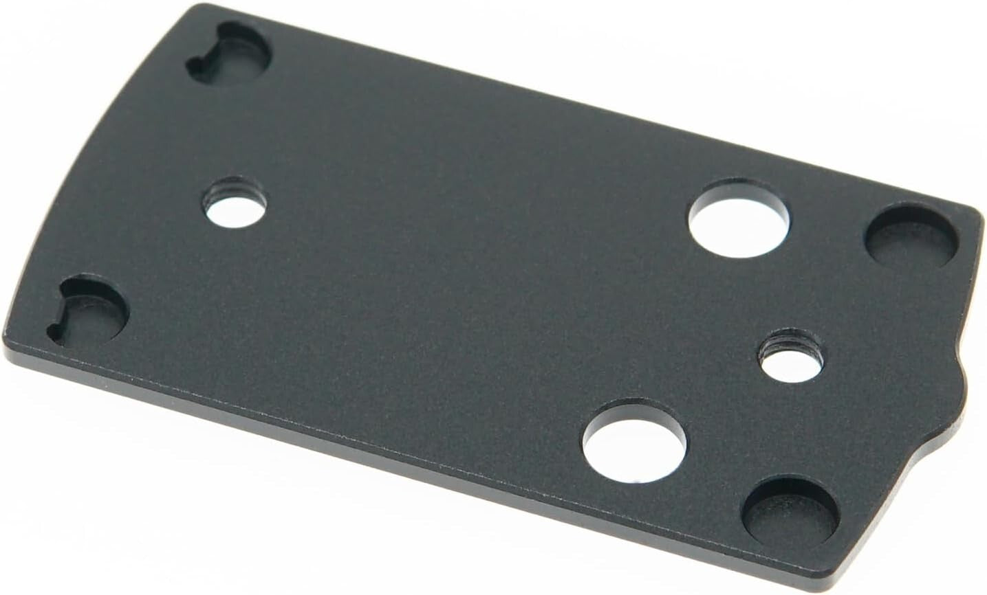 Glock 43X/48 MOS Titanium Adapter Plate for Holosun 407K - No Slide Modification