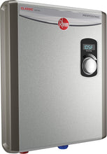 Load image into Gallery viewer, Compact 18kW Tankless Electric Water Heater with Self-Modulation and LED Control