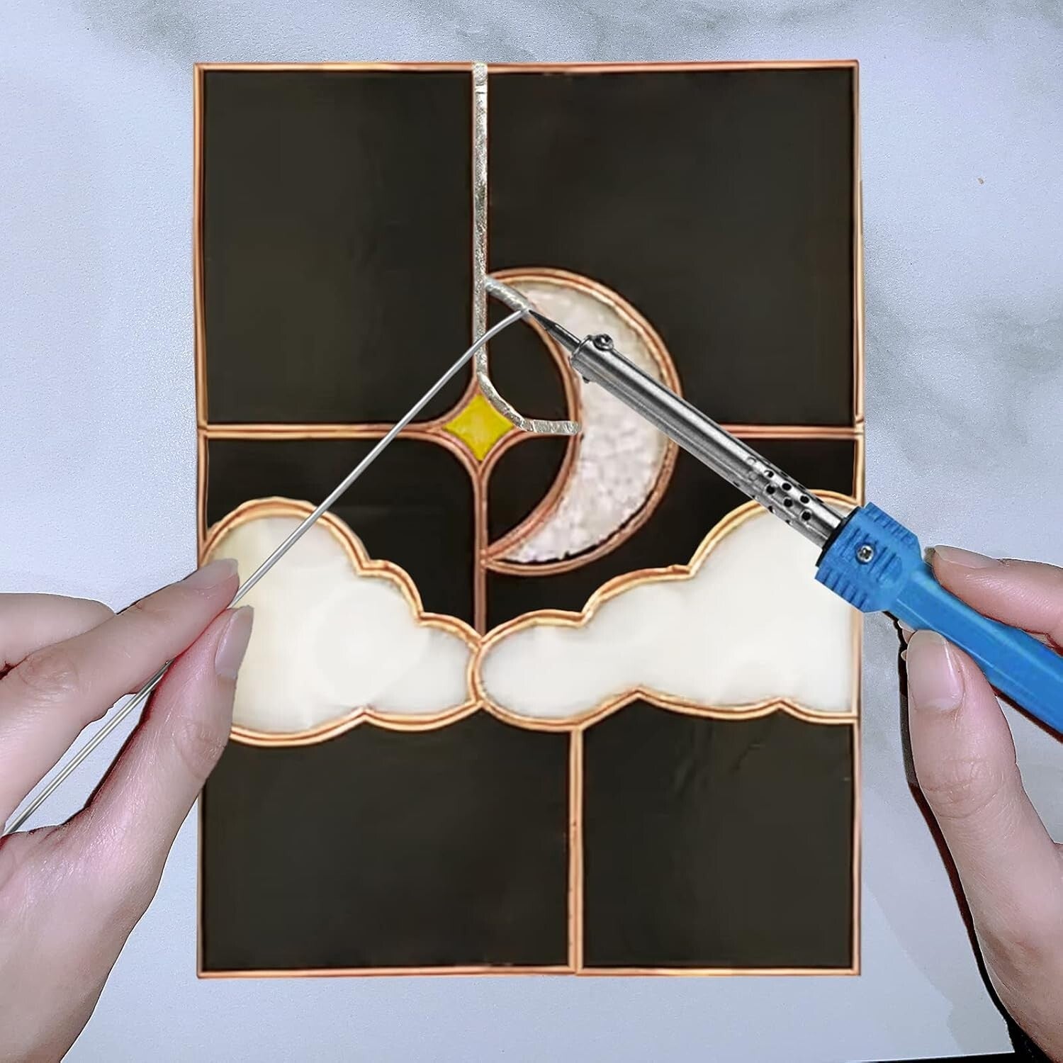 4 lb of 60/40 Tin-Lead Solder for Crafting - Perfect for Stained Glass Gilding