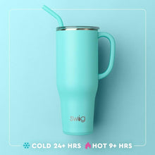 Load image into Gallery viewer, Stylish 40oz Stainless Steel Tumbler: Keeps Drinks Hot &amp; Cold - Ideal for Travel