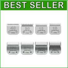 Load image into Gallery viewer, Pro-Grade Detachable Clipper Blades for Dogs - Ceramic &amp; Stainless Steel Quality