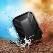 Load image into Gallery viewer, IP68 Waterproof 2TB Portable Hard Drive - Shockproof USB 3.1 Storage Solution