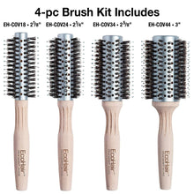 Load image into Gallery viewer, Eco-Friendly Bamboo Hair Brush with Boar Bristles for Shine &amp; Frizz Control