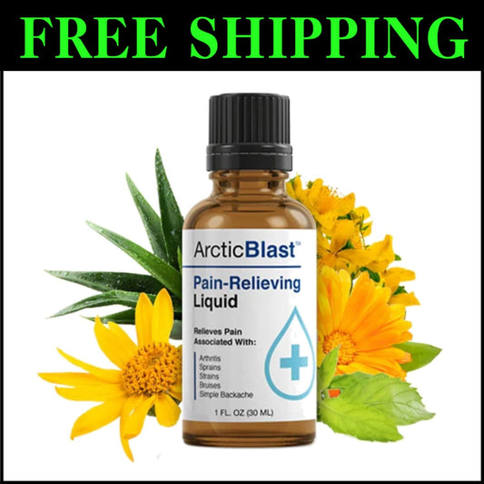 Muscle Rub Liquid with DMSO, Menthol & Camphor – No Mess Relief for Sore Muscles