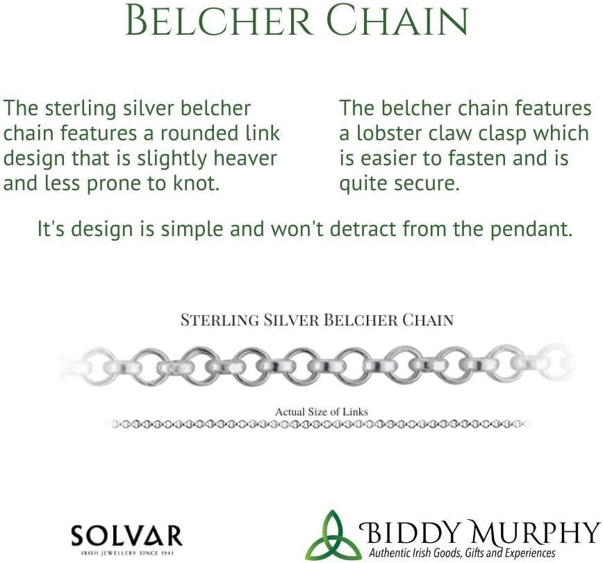 Artisan Irish Claddagh Pendant with Connemara Marble - Elegant Celtic Jewelry