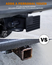 Load image into Gallery viewer, Universal Fit 2" Tow Hitch Receiver Cover with Scratch-Resistant American Flag