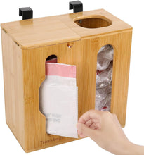 Load image into Gallery viewer, Magnetic Closure Wall-Mounted Grocery &amp; Trash Bag Storage for Home Organization