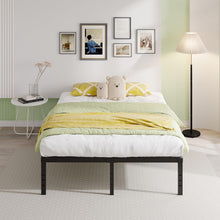 Load image into Gallery viewer, Sturdy California King Platform Bed - 14 Inch Steel Slats, No Box Spring Needed
