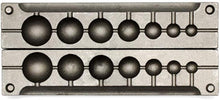 Load image into Gallery viewer, Lead Round Sinker Mold with 7 Cavities for Custom Weights - Fishing Essentials