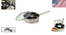 Load image into Gallery viewer, Perfectly Poached Eggs Made Easy - 6-Egg Poacher Set with Lid &amp; Non-Stick
