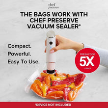 Load image into Gallery viewer, Leak-Proof Large Vacuum Sealer Bags - 30 Resealable Bags for Ultimate Freshness