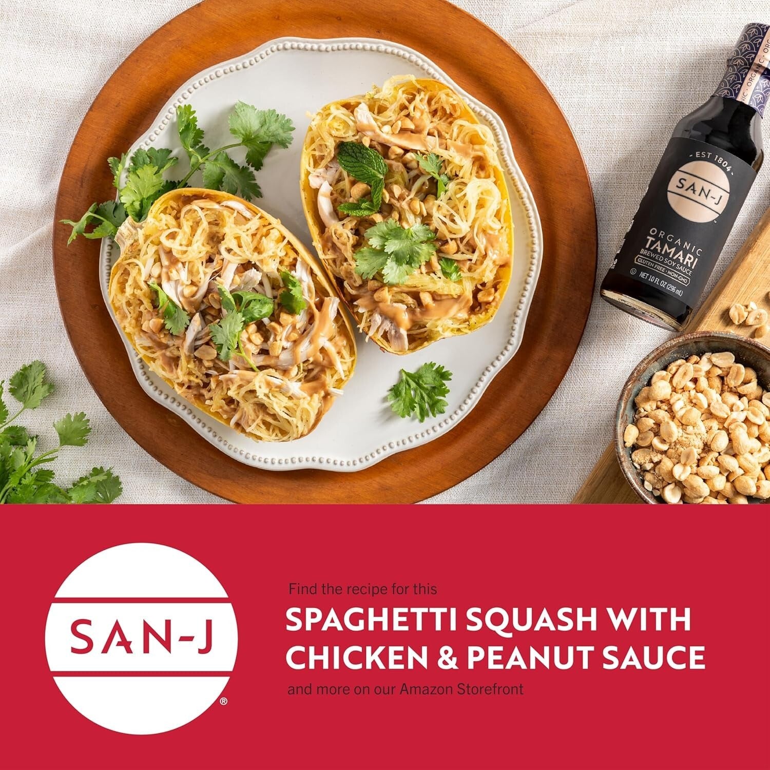 Authentic Organic Tamari Soy Sauce - 64oz Gluten-Free, Rich Flavor Profile