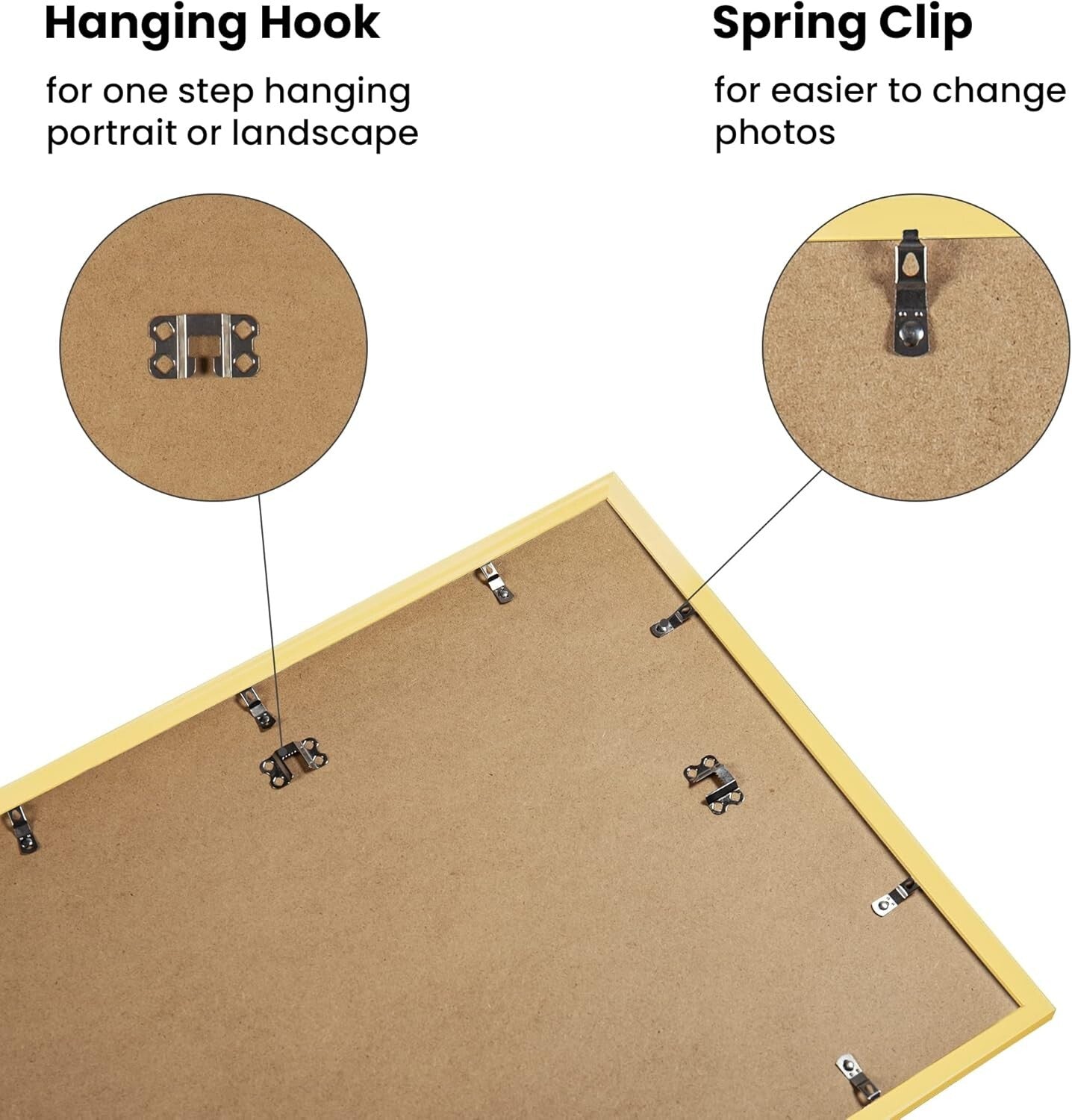 Classic Gold 16x20 Picture Frames Set - Perfect for Gifts & Home Decor