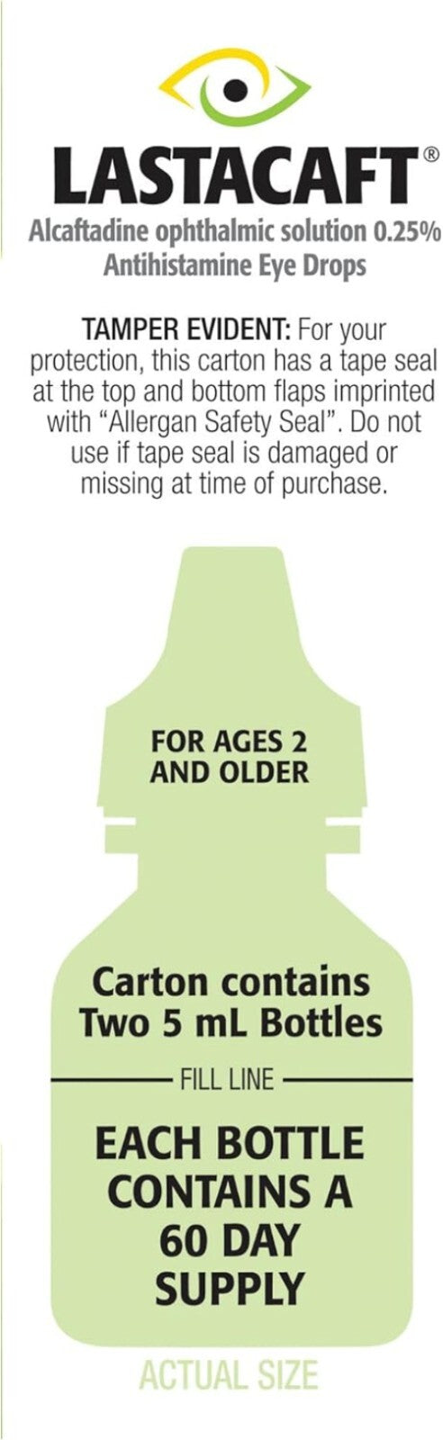 Prescription Strength Once Daily Eye Drops - Allergy Itch Relief, FSA Eligible