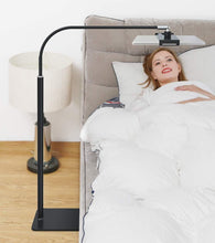 Load image into Gallery viewer, Premium Black Gooseneck Tablet Stand for 3.5" - 10.6" Devices - Ergonomic Design