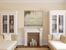 Load image into Gallery viewer, Rustic Nature Scene Wall Art Featuring Swans on a Lake - 37.25 x 31.5 inches