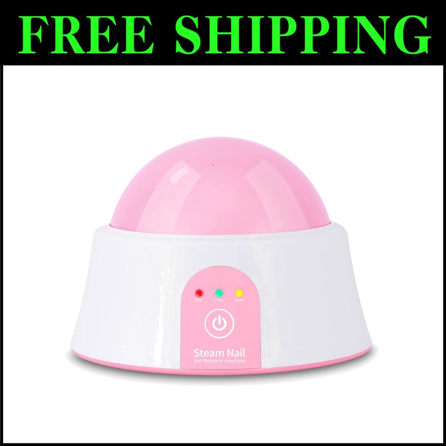 Innovative Nail Steamer for Gentle Gel Polish Removal - Lightweight & Effective