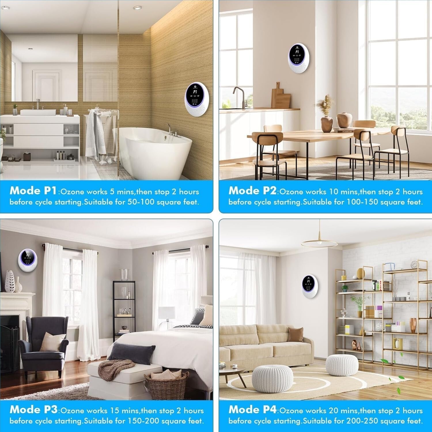 99% Odor Eliminator: Advanced Portable Pet Deodorizer for Home & Litter Box