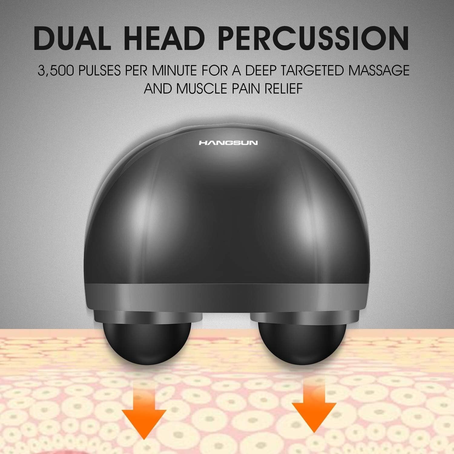 Ergonomic Electric Neck and Back Massager with 3500 Pulses for Ultimate Comfort