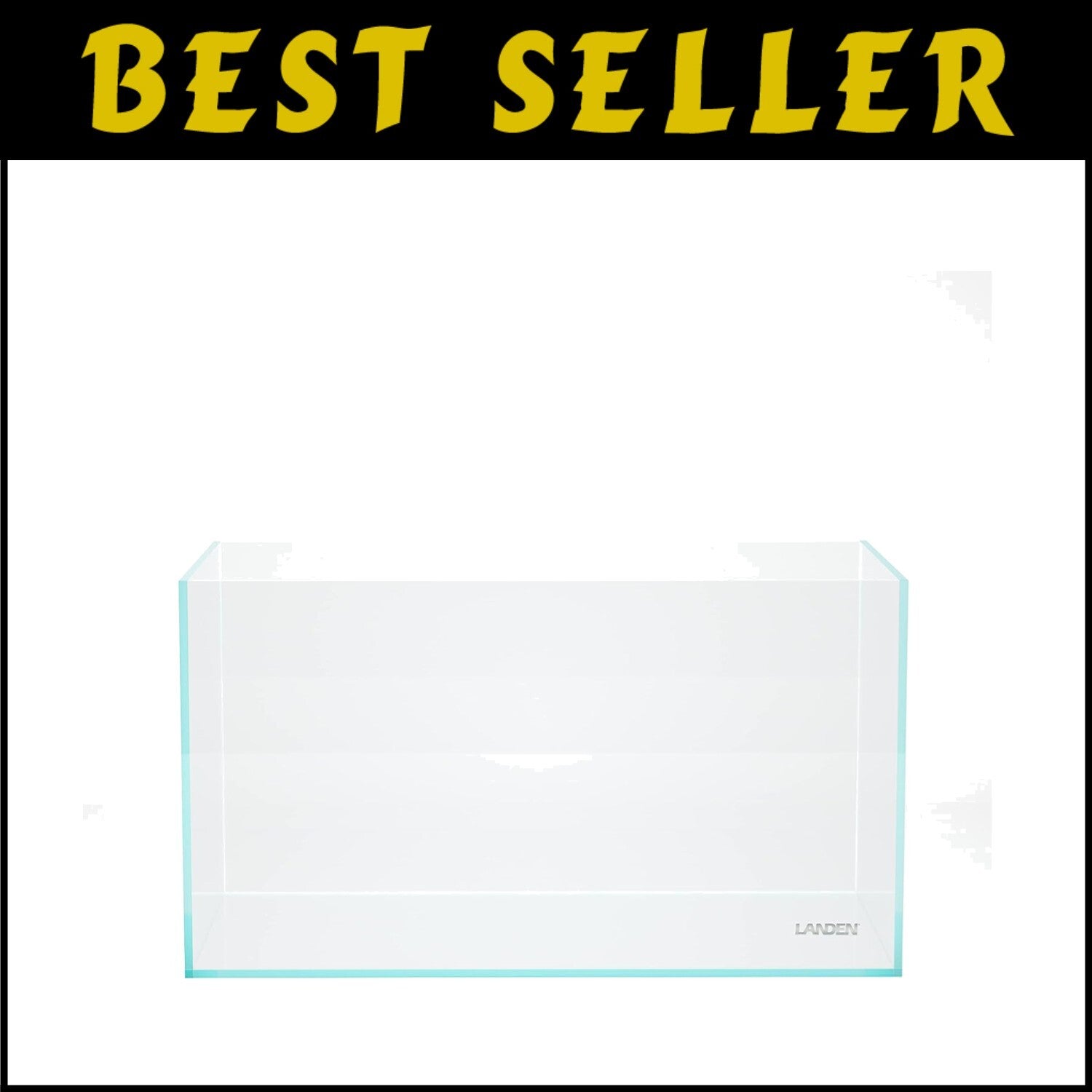 55 Gallon Rimless Ultra-Clear Glass Aquarium - Immersive Viewing Experience