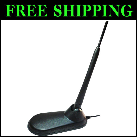 New Virginia Magnetic CB Antenna with Adjustable Whip - Easy to Install, 500 mm