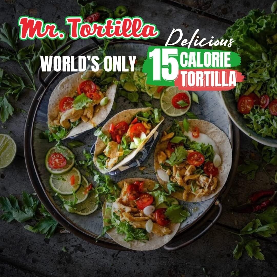 Wholesale Low Carb Tortilla Wraps - 1 Net Carb Per Serving - 36 Count Pack
