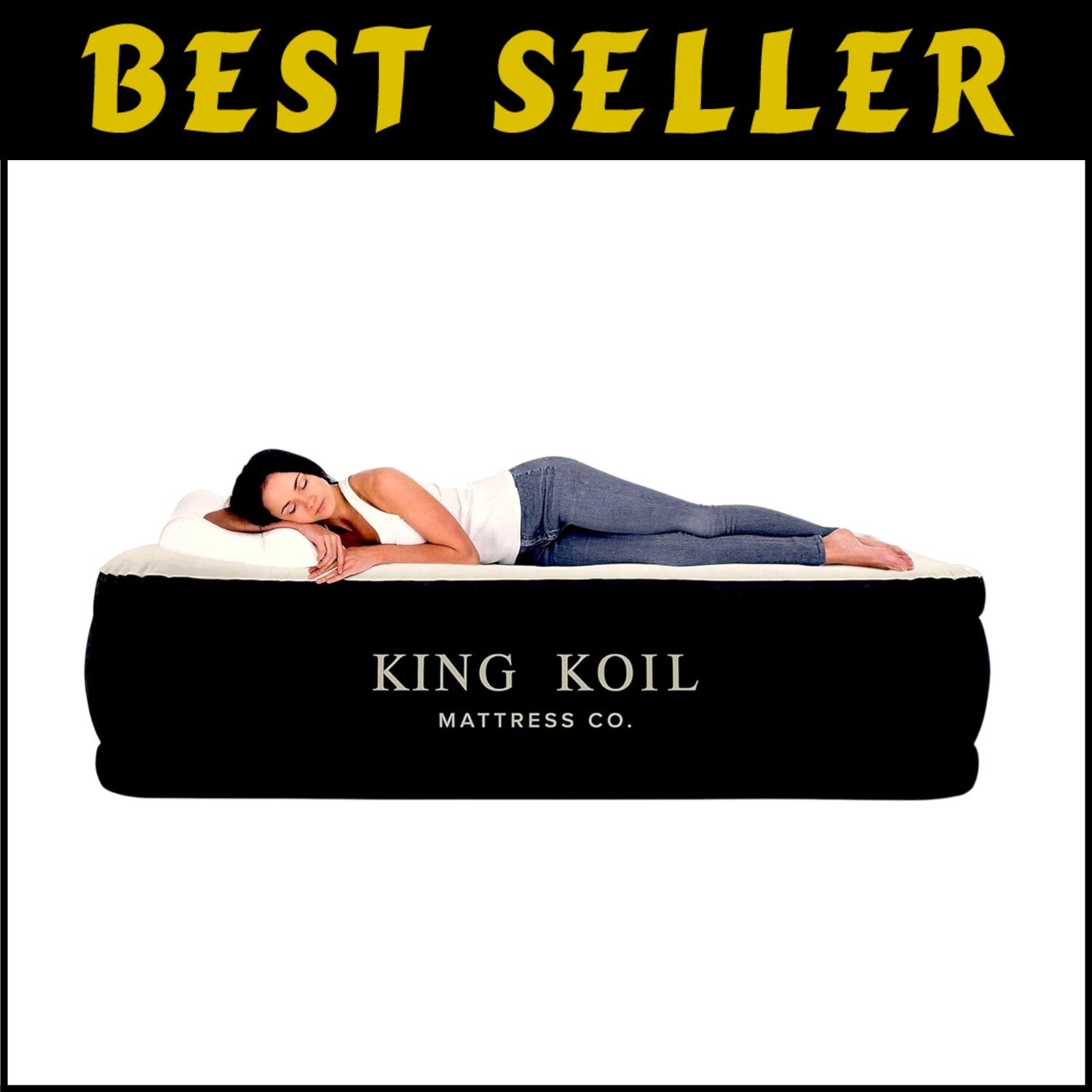 Twin Inflatable Air Mattress with Quick Inflate Pump for Ultimate Comfort