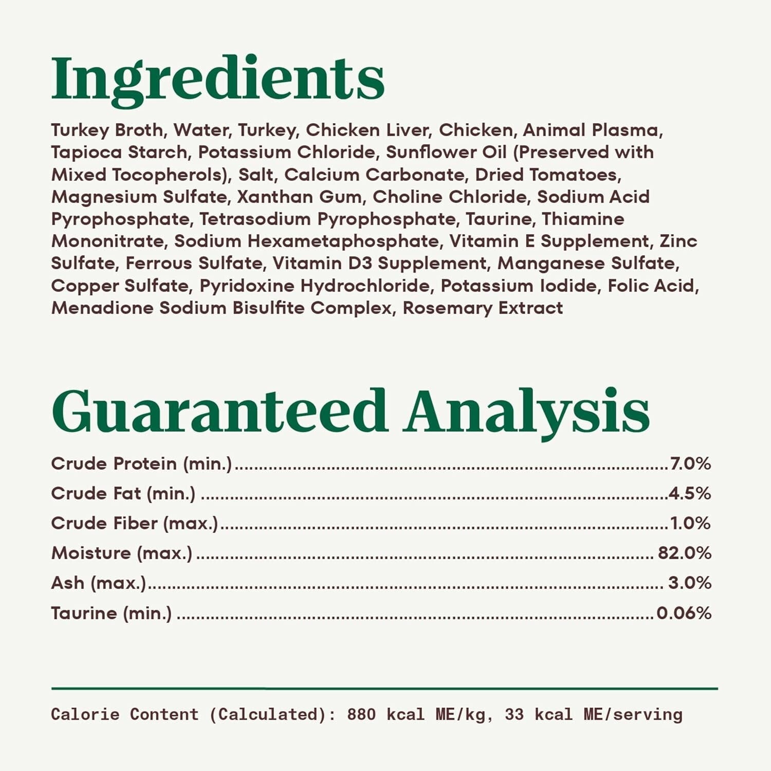 Nutro Grain-Free Turkey Wet Cat Food in Perfect Portions - 48 Servings Total