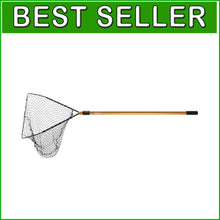 Load image into Gallery viewer, Durable Knotless Mesh Fishing Net - Telescoping Handle 23" x 22" for Easy Use