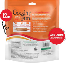Load image into Gallery viewer, Delicious Triple Flavor Ribs for All Dogs – 12oz Chews Made with Beef &amp; Chicken