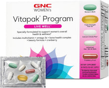 Load image into Gallery viewer, Holistic Women's Vitapak: 30 Capsules with Collagen, Biotin &amp; Cranberry