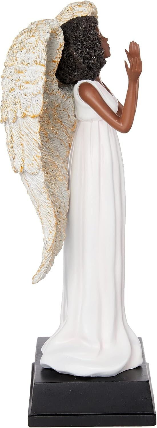Meaningful Pink Angel Figurine - Perfect African American Gift for All Occasions