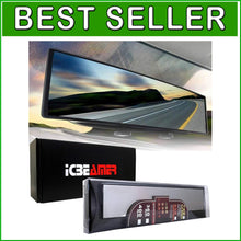 Load image into Gallery viewer, Universal Clip-On 15.8" Rearview Mirror - Clear View &amp; Blind Spot Reduction
