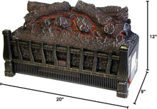 Load image into Gallery viewer, Versatile Electric Log Heater with Overheat Protection - Ideal for Living Rooms