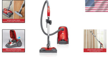 Load image into Gallery viewer, High-Performance Bagged Canister Vacuum with Triple HEPA Filter &amp; Accessories