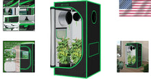 Load image into Gallery viewer, Alloy Steel Frame Hydroponic Grow Tent 24"x24"x48" - Sturdy Plant Environment
