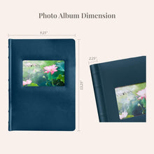 Load image into Gallery viewer, Versatile Navy Photo Album Set for 4x6 &amp; 5x7 Photos - Perfect Gift Package