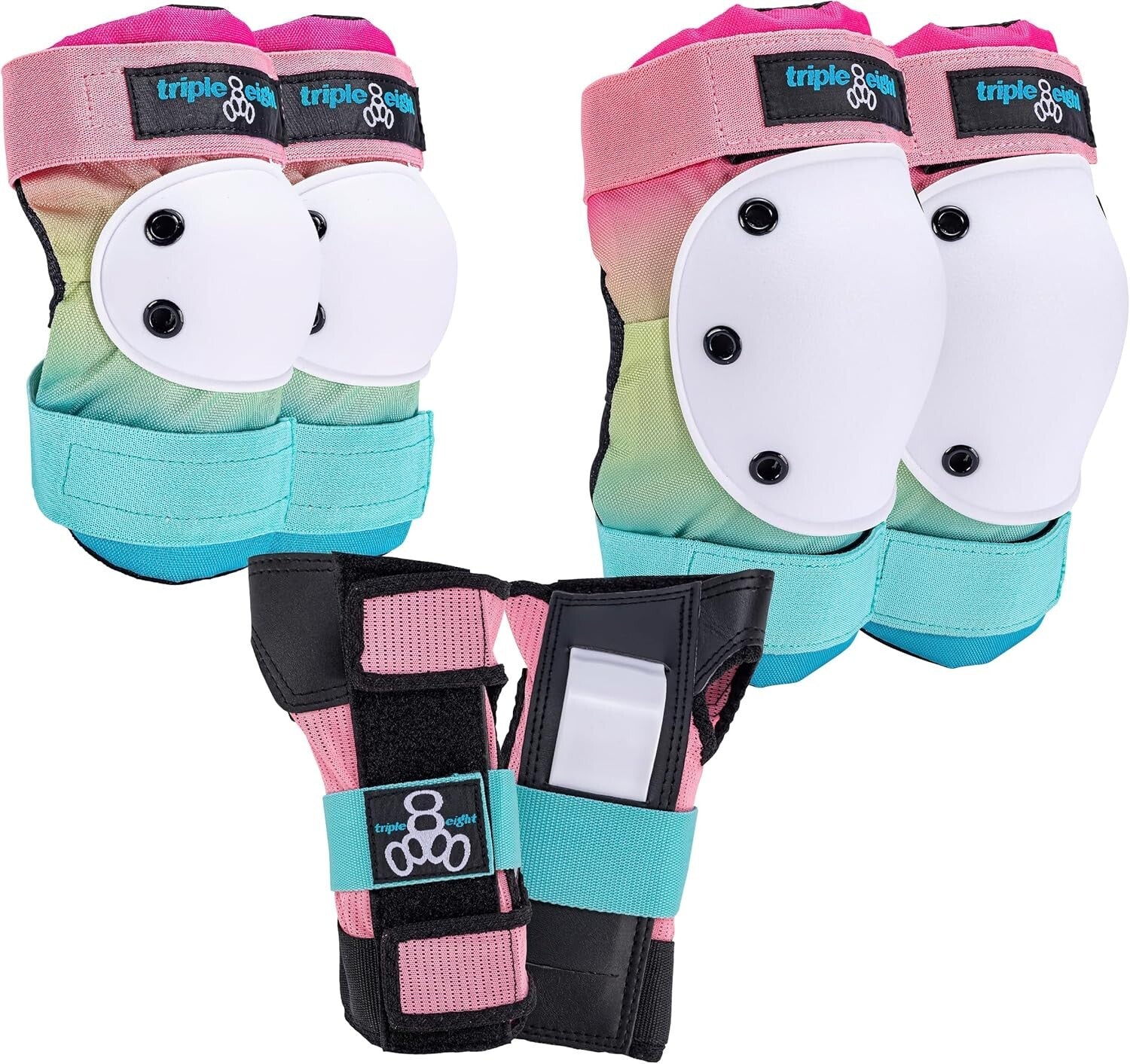 All-in-One Multi-Sport Protection Pads Set - Ideal for Skate & Cycle Activities