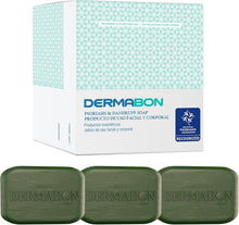 Load image into Gallery viewer, Hydrating 2% Coal Tar Eczema Soap Bar – Daily Relief for Sensitive Skin - 3 Pack