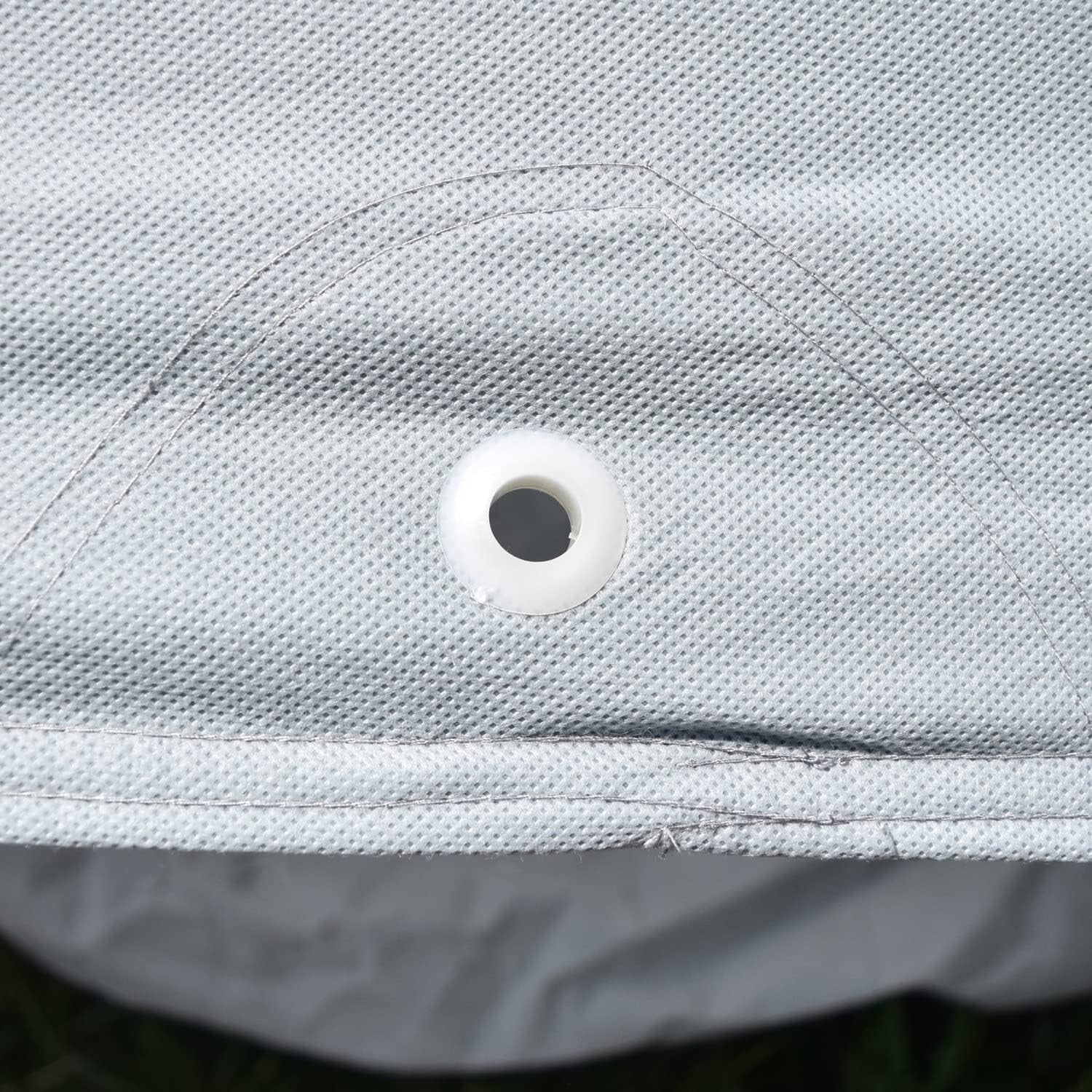 All-Weather Gray SUV Cover - Breathable, Water-Resistant Fit for 210" SUVs