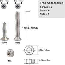 Load image into Gallery viewer, Marine Grade VHF Antenna Mount with Adjustable Base - Corrosion Resistant Design