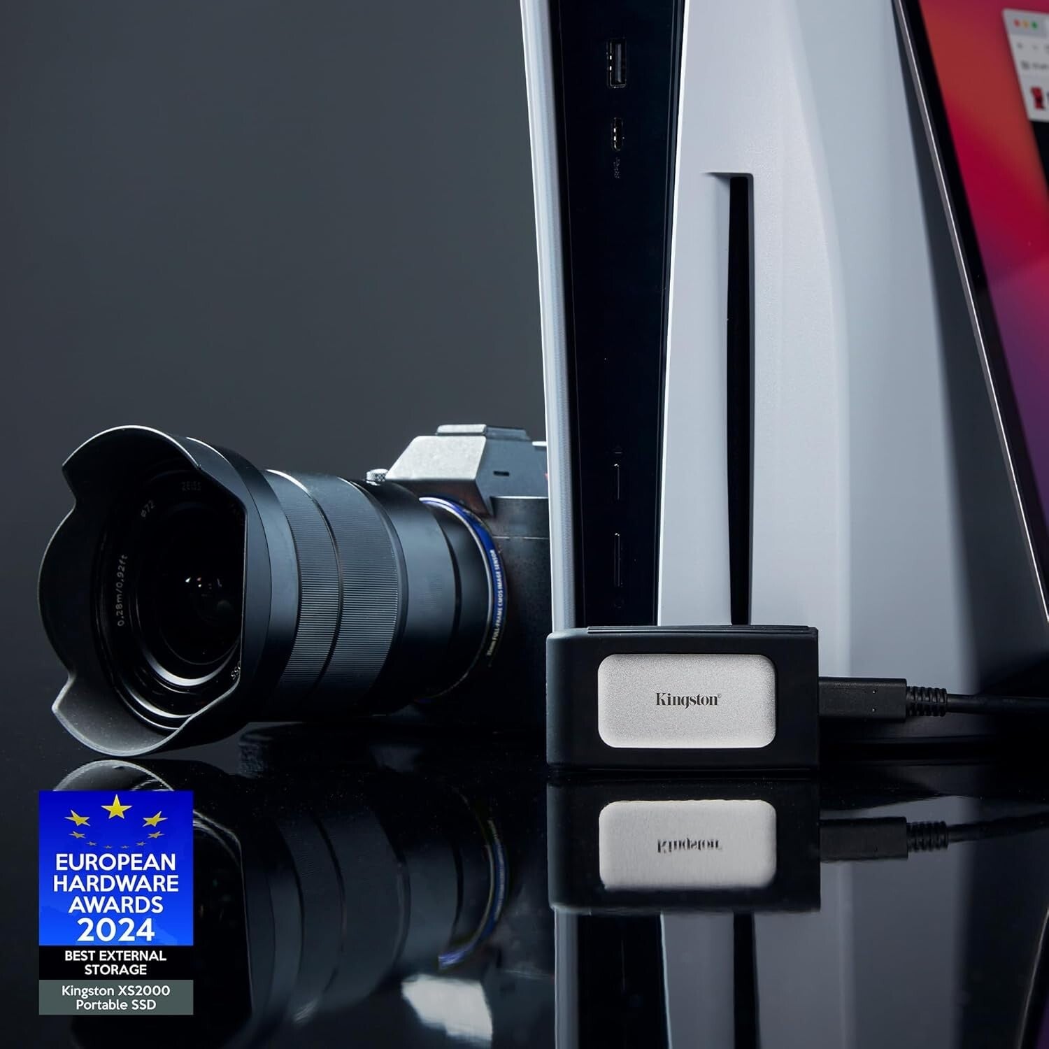 Lightweight 2TB USB 3.2 Gen 2x2 SSD with 2000MB/s Speeds - Perfect for Creators