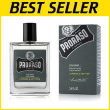 Load image into Gallery viewer, Refreshing Eau De Cologne in Cypress &amp; Vetyver - 3.4 Fl Oz Luxury Men's Spray